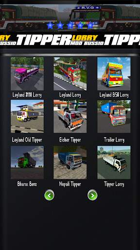 Tipper Lorry Mod Bussid screenshot 7