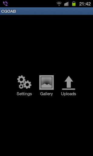 CGOAB photo uploader screenshot 1