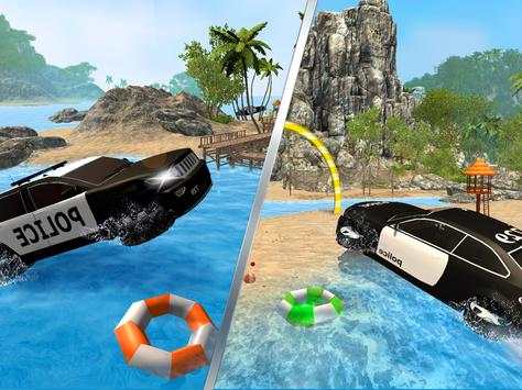 Real Police Car Chase - Water Surfer Simulator 18 screenshot 5
