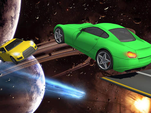 Galaxy stunt racing Game 3D screenshot 11