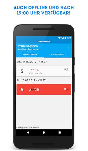 Vertretungsplan KARO (INOFFIZIELL) screenshot 4