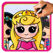 How to Draw Disney Characters ( Princess ) icon