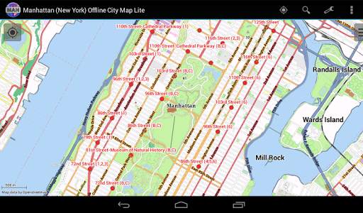 Manhattan City Map Lite screenshot 8