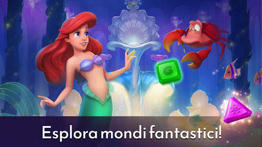 Disney Princess Gemme e Magie: avventura match-3 screenshot 4