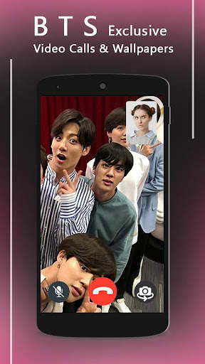 BTS Video Calls - Fake Call Prank of Bts screenshot 1