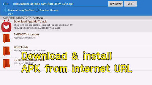 Smart TV APK downloader 2 تصوير الشاشة