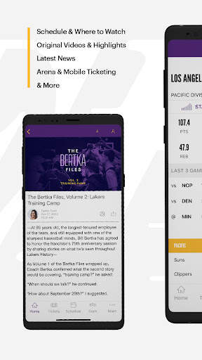 LA Lakers Official App 4 تصوير الشاشة
