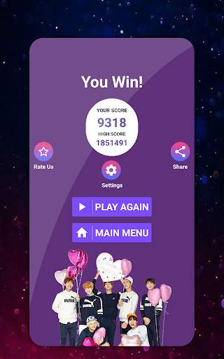 BTS 2048 Game screenshot 4