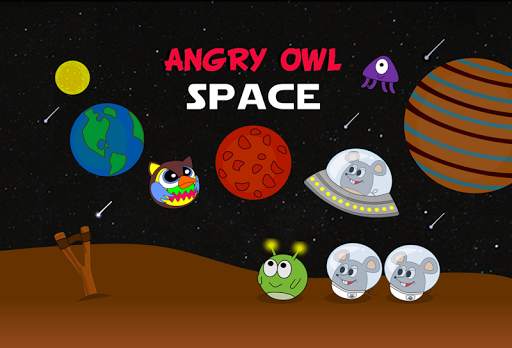 Angry Owl Space स्क्रीनशॉट 1
