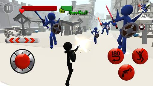 Stickman 3D Shooting screenshot 2