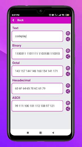 ASCII message encrypter screenshot 3