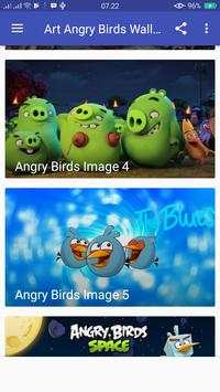 Art Angry Bird Wallpaper HD offline screenshot 4