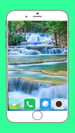 Waterfall Wallpaper Full HD screenshot 1