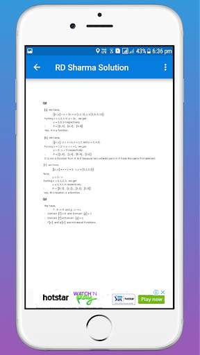 RD Sharma Class 11 Math Solution - Offline скриншот 5