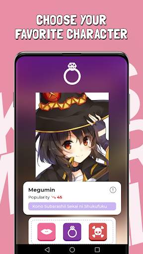 Kiss Marry Kill Anime Game screenshot 2