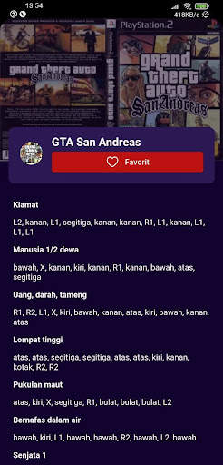 Kumpulan Cheat Game PS2 screenshot 3