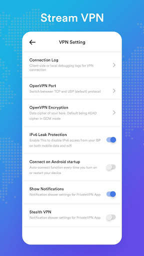 STREAM VPN screenshot 4