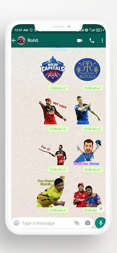 IPL 2021 Stickers For WhatsApp - WAStickersApps screenshot 7