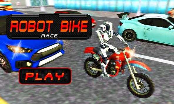 Robot Bike Race screenshot 1