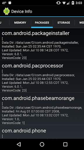 Device Info screenshot 4