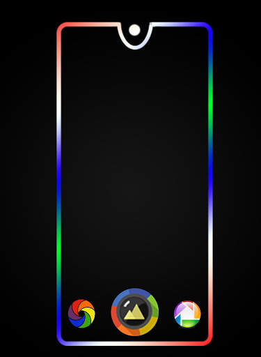 BorderLight Edge Wallpaper : RGB Live Wallpaper screenshot 1