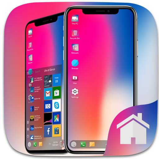 Phone X Theme For Computer Lau 2.3