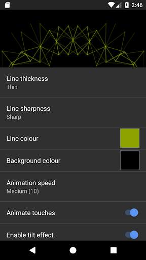 Ex Machina Live Wallpaper screenshot 6