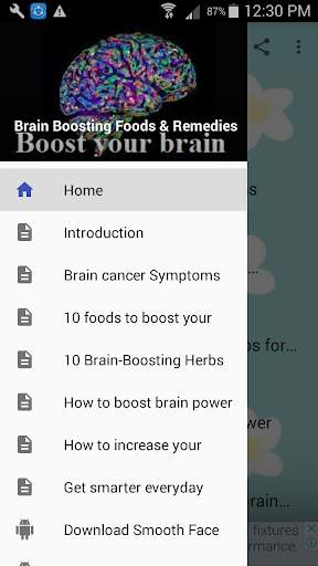 Top 10 Brain Boosting Foods and Remedies screenshot 1