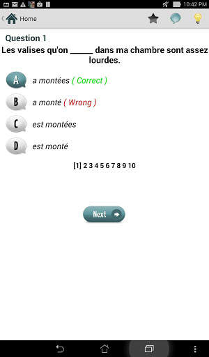 French Test screenshot 2