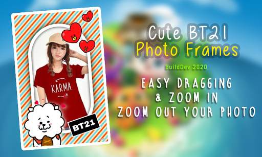 Cute BT21 Photo Frames HD screenshot 4