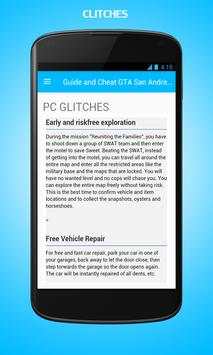 Guide & Cheat GTA San Andreas screenshot 3