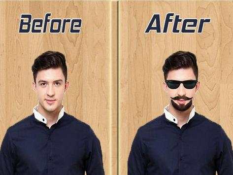 Men Beauty Salon-Hairstyle Beard Photo Editor screenshot 2