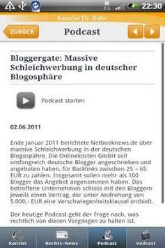 Kanzlei Dr. Bahr - Anwalt screenshot 5