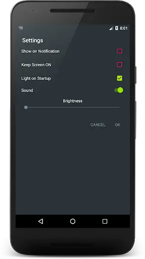 Flashlight - Torch widget screenshot 8