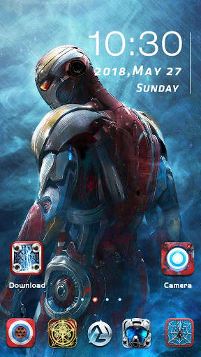 Warrior Go Launcher Theme screenshot 2