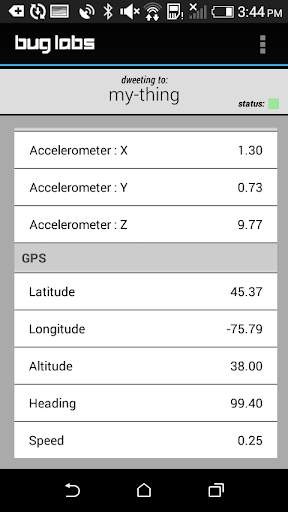 Dweet My Phone screenshot 3
