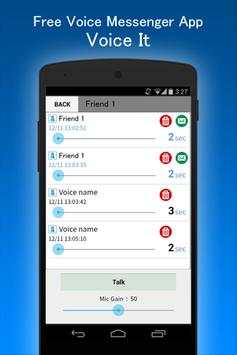 Voice It - PTT Walkie-Talkie screenshot 1
