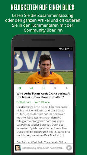 Fußball-News und Ergebnisse screenshot 4