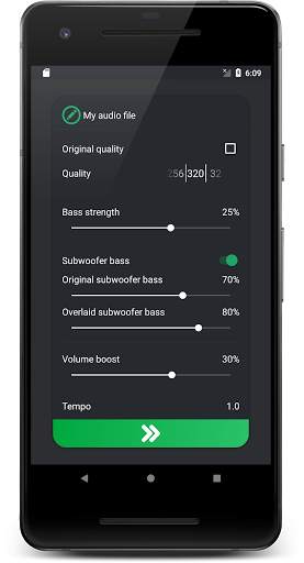 Bass Editor: Boost Bass and Save Music screenshot 3