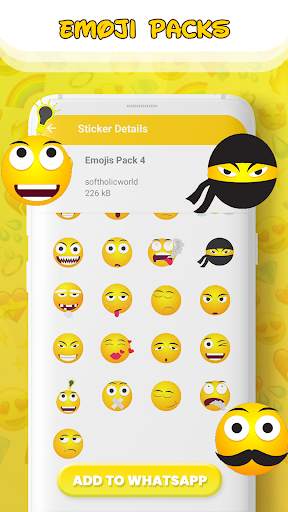 Emoji Love Sticker 2021 - Couple WAStickerApps screenshot 4