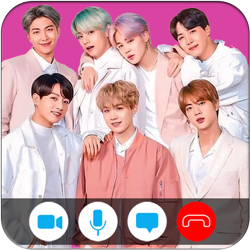 BTS Fake Video Call Prank icon