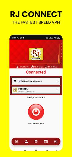 RJ CONNECT VPN screenshot 2