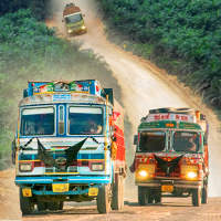 Indian Truck Driving Transport-PK Cargo Truck Game logo