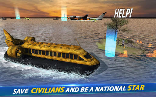 US Army Hovercraft Simulator 2019 screenshot 5