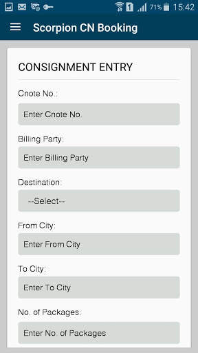 Scorpion Booking App screenshot 3