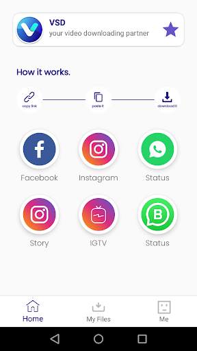 Video Downloader-Status Saver screenshot 1