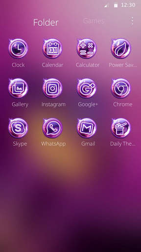 Sparkling Butterfly wand Theme screenshot 6
