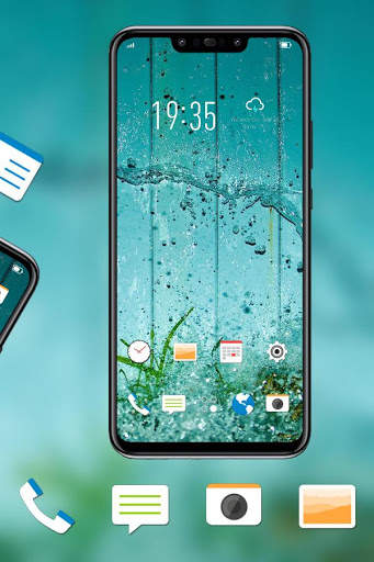 Theme for One M8 HD water wallpaper screenshot 3