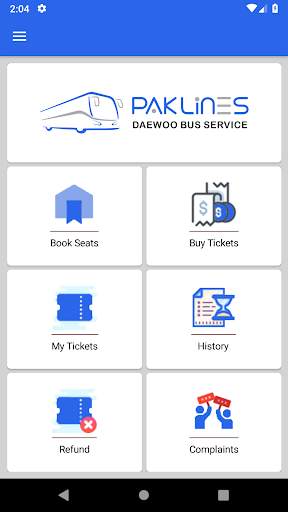 Paklines Daewoo Bus Service Booking App screenshot 3