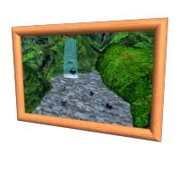 Waterfall Gallery 3D Wallpaper